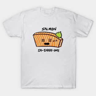 Sleeping, Snoring Salmon Sa-shhh-imi T-Shirt